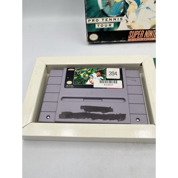 Jimmy Connors Tennis Nintendo NES Game Complete In Box Tested Works - Picture 6 of 16